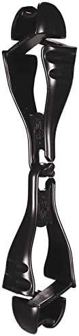 Ergodyne Squids 3400 Glove Clip Holder with Dual Clips, Black