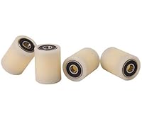 4 Stück Nylonrollen 30mm Durchmesser 40mm Breite 8mm Lager exakt bearbeitet in der EU (30-40-8)
