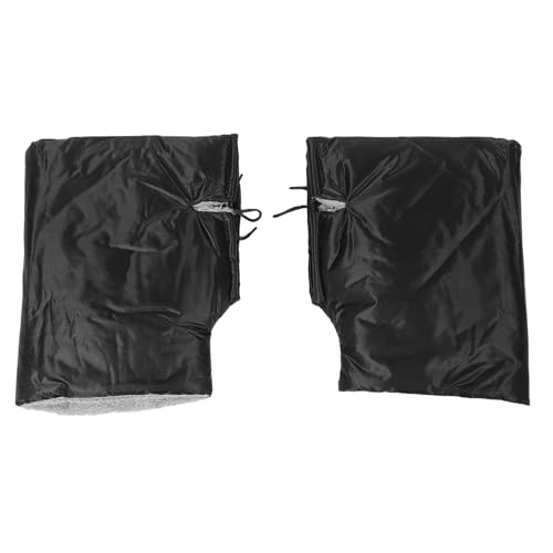 Manchons de guidon moto hiver pour les trajets matinaux en motoneige