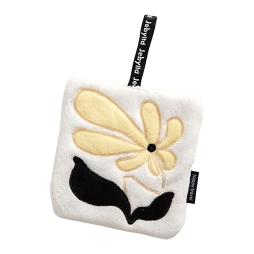 Decorhome Toalla de baño – Toallas de baño absorbentes con punta de los dedos | Toallas decorativas suaves con encantador diseño de corazón | Toalla de manos limpia instantáneamente para niños |
