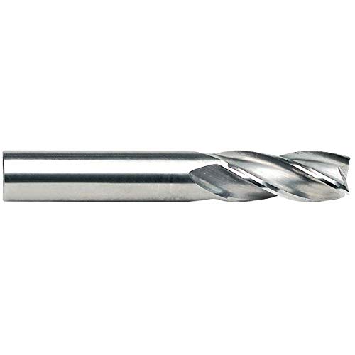 5/32 Dia. X 1/2 LOC x 2 OAL 4 Flute Carbide S/E HP End Mill-Uncoated