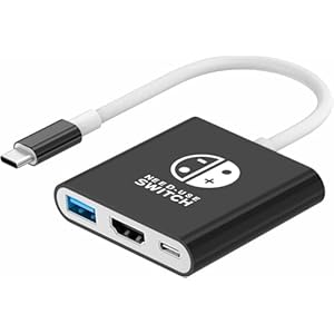 Switch Dock for Nintendo Switch Docking Station Portable Switch TV Adapter Support 4K/60HZ Switch TV Dock Mode Compatible Steam Deck Portable Switch Doc Station for Nintendo Switch/OLED