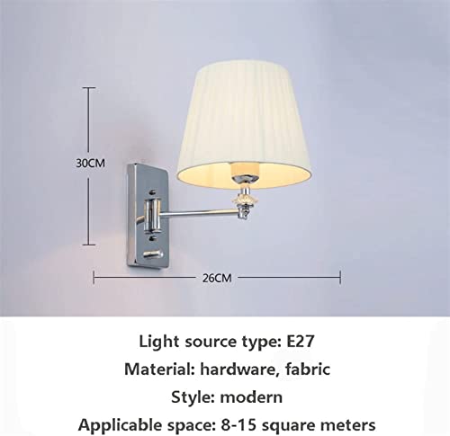 Lámparas granja modernas de pared LED con interruptor para iluminación de sala 7