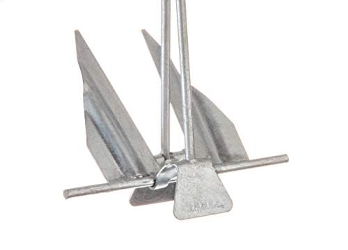 Seachoice Utility Anchor w/Slip Ring, Size 7E, Galvanized Steel by SEACHOICE - Image 2