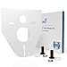 Produktbild kör4u Schallschutz-Set für Wand-WC und Wand-Bidet universell einsetzbar, Komplett-Set inklusive Unterlegscheiben