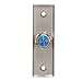 Press to exit Button, Access Control Stainless Steel Door Open Release Switch Doorbell Type Brushed Indoor Outdoor Emergency