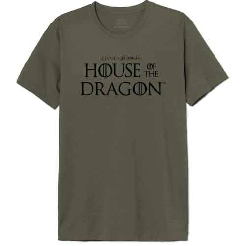 House Of the Dragon Mehoftdts012 Camiseta, Caqui, L para Hombre