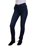 hervoragender Tragekomfort LTB Damen Jeans Gloria Slim Straight - Blau - Armes Wash, Größe:W 26 L 32, Farbe:Armes Wash (51637)