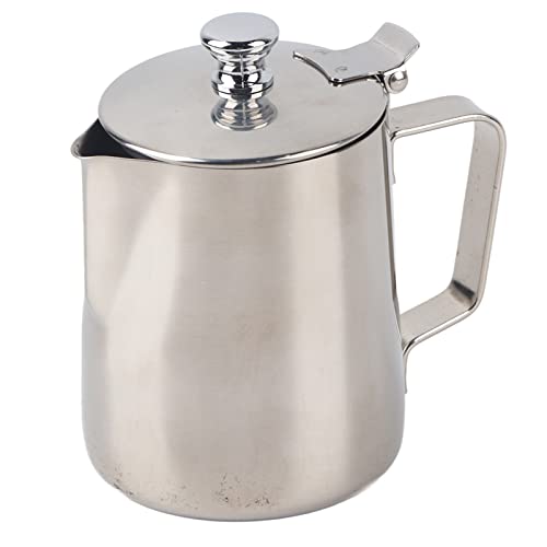 Jarra de espuma de leche para preparar capuchinos perfectos en casa 2