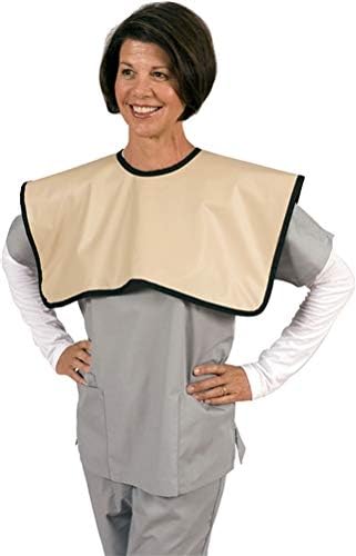 Adult Panoramic X-Ray Cape - Hook & Loop Closure, Regular Lead, 0.3mm Front/Back Protection, Many Color Options, USA Made