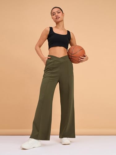 Image of barcino Black Terry V-Shape Waistband Track Pants