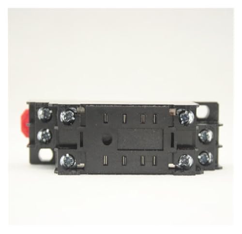 Base de relé RXZE1M2C con bornes de tornillo para fijación estable de RXM2 4