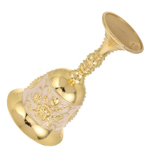 Garneck Calice à Vin Médiéval en Métal Repoussé Motif Rose Coupe Ancienne Vintage pour Vin Gobelet à Boire Décoratif pour Mariages Fêtes et Dîners Cérémoniels Style Noble et Vintage