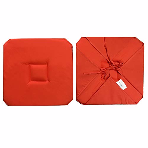 Coussin de chaise avec 4 rabats Terracotta 40 cm x 40 cm Cover