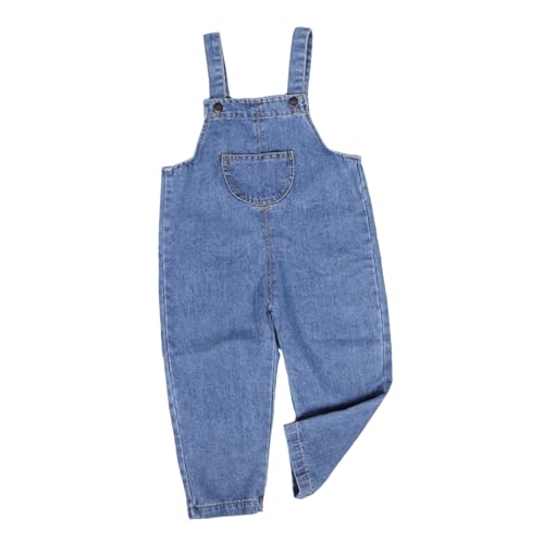 Salopette denim garçon stylée et confortable à bretelles