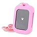 PUSOKEI Wireless Calling System, Wireless Calling System 1 Receiver 1 Call Key, 998 Channels Anti Interference, with Learning Codes, for Home School Office (Pink)