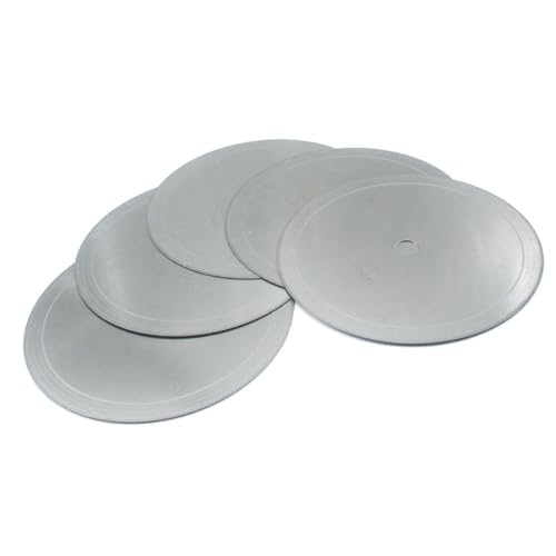 𝐉𝐔𝐍𝐋𝐈𝐗𝐍 5 Pcs 7" Lapidary Saw Blade, 5/8'' Arbor Hole 0.6 mm Extra Thin Diamond Saw Blade Lapidary Cutting Disc