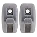 2 ganci per visiera parasole 191-857-559 Clip per visiera parasole per auto, per interni, rivetti di ricambio grigio compatibili con Golf MK1 MK2