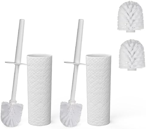 Belfry Bathroom Toilet Brush With Drainage Holder Set,Flex Silicone - View #9