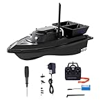 Konfiur Bateau d'alimentation Smart RC 500 m avec échosondeur et GPS, 2 kg avec lumière LED, télécommande de croisière, bateau de pêche 5200 mAh