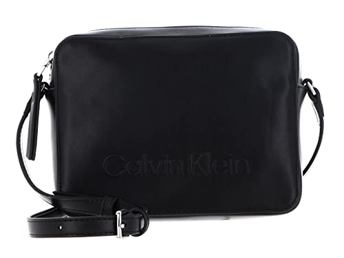 Calvin Klein Damen Umhängetasche Ck Set Camera Bag Klein, Schwarz (Ck...