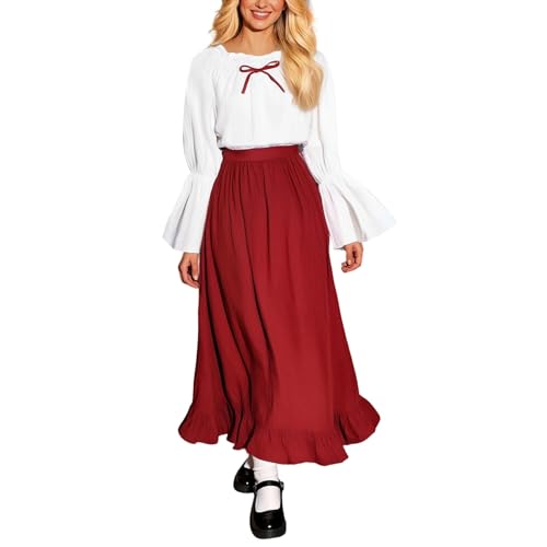 Disfraz medieval de mujer elegante para evitar costuras molestas en bailes