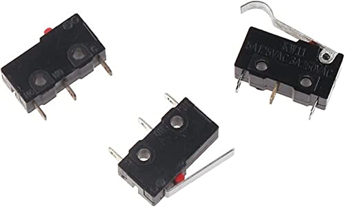 Micro-commutateur SPDT KW12 à levier de charnière droite Nero