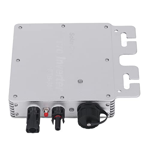 Inversor Micro Solar de 300 W, Microinversor de Conexión a Red Solar IP65 Control WiFi 120/230 V Inversores de Potencia de Identificación Automática, Controlador de Micro Inversor de Red Solar