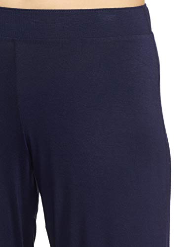Image of Amante Solid Below Knee Mid Rise Capri Sleep Bottom