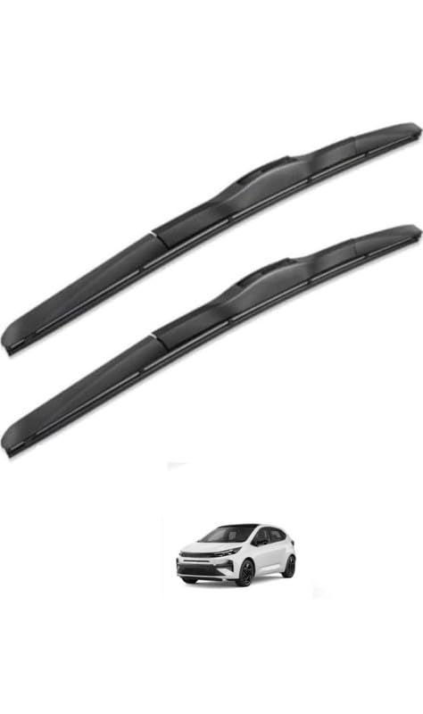 Image of Hybrid Wiper Blades Compatible with Tata Altroz(Pack of 2)