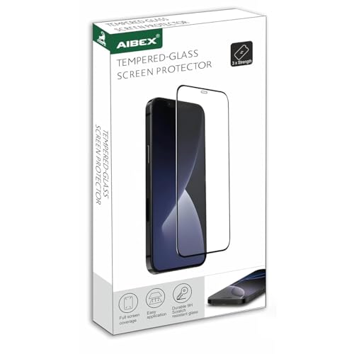 Image of AIBEX Tempered Glass for Apple iPhone 5 Edge-to-Edge Full Screen Protector Bubble-Free Screen Guard