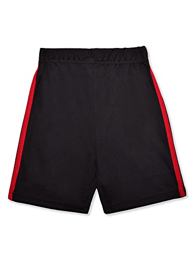 Disney Cars Lightning Mcqueen Boys’ Short Sleeve T-Shirt And Shorts Set For Toddler, Little And Big Kids – Black/Red #TOP4