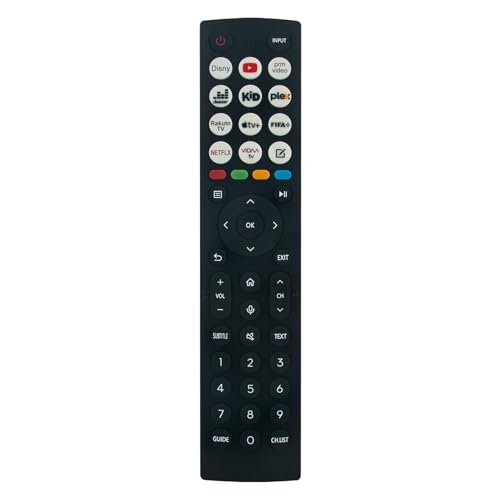 VINABTY ERF2J36H ERF2J36 (0011) Replacement Voice Remote Compatible with Hisense TV 43A6BG 50A6BG 58A6BG 55A6BG 65A6BG 70A6BG 75A6BG 85A6BG