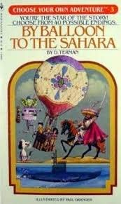 By Balloon to the Sahara (Choose Your Own Adven... 0553140051 Book Cover