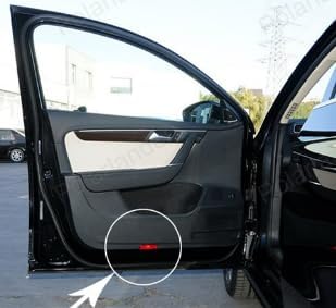 Miniatura 5 de Proyector de puerta de cortesía, 2 piezas para Passat Sagitar CC Magotan Tiguan, kit de lámpara de proyector de bienvenida compatible con lámparas