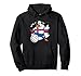 Dabbing Penguin Isole Faroe Pallavolo Fans Jersey Vball Felpa con Cappuccio