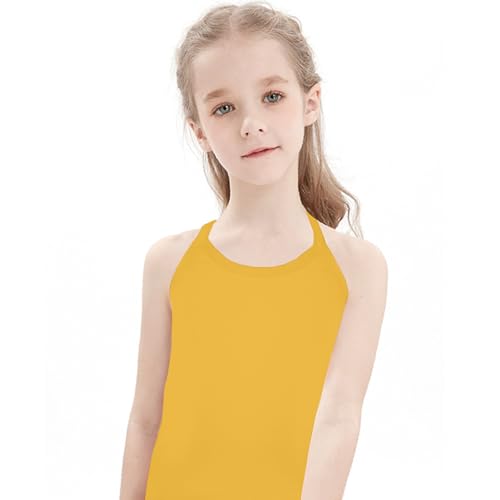 Girls' Undershirts Soft Dance Tank Tops Undershirts3