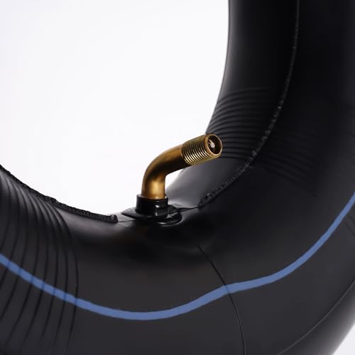 4.80/4.00-8 Innenschläuche, 480/400-8 Reifenschlauch für Mini-Bikes, Schubkarren, Rasenmäher, Go-Kart, Handkarren, Anhänger, Schwere Innenschläuche mit TR87 Gebogenem Ventilstiel, 2er-Pack