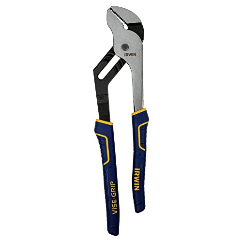 IRWIN Tools VISE-GRIP Plier, Groove Joint, Straight Jaw, 12-Inch (4935322)