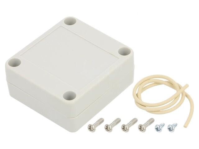 Boîtier universel RP1010 Hammond gris clair pour intégration de capteurs miniatures