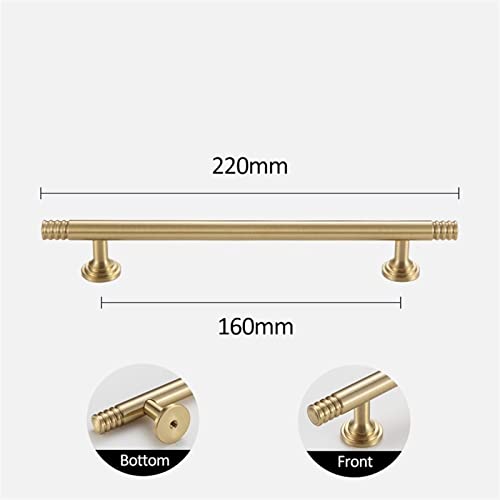 Boutons de tiroir style bronze moderne pour décoration haut de gamme - 3