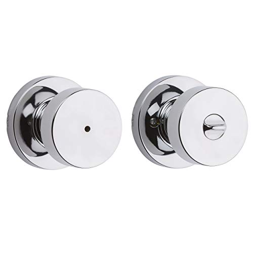 Kwikset 97300-934 Pismo Door Knob, Polished Chrome #TOP2