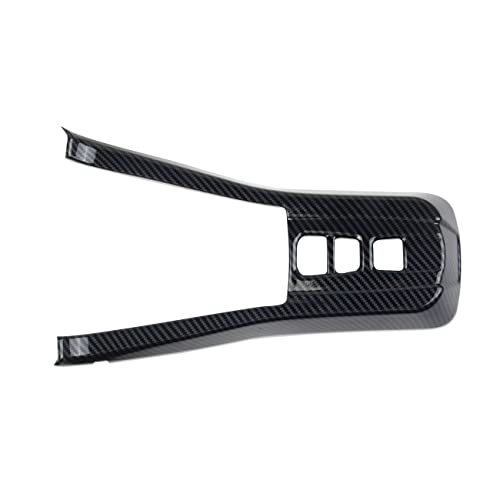 Fewshaw Carbon Fiber Central Control Gear Shift Panel Cover Trim Accessories for Polaris Slingshot 2020-2026 (Automatic Gear(Without M Gear)) by Fewshaw - Image 3