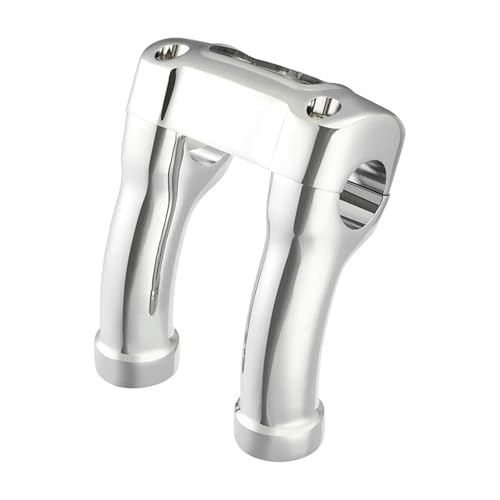 Rehausseurs guidon Breakout FXBR risers 4 pouces chrome pour guidon 1.25 Softail