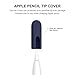 FRTMA Compatible Apple Pencil (2nd Generation) Nib Cap Nib Cover Tip Protector Compatible iPad Pro 12.9” (3rd Generation) & iPad Pro 11” (Pack of 4)