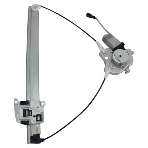 Image of TRQ Front Right Power Window Regulator & Motor Assembly Passenger Side Compatible with 2001-2007 Ford Escape 2005-2007 Mercury Mariner FO1351130