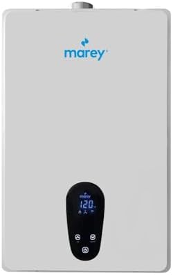 Marey Tankless Water Heater Gas, 7.5 GPM, 170,000 BTU, Liquid Propane, CSA Certified, Indoor