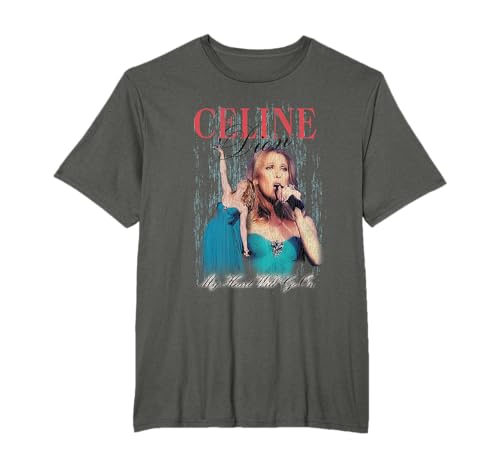 Offizielle Celine Dion My Heart Will Go On T-Shirt