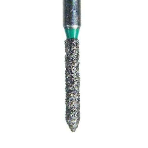 1812.8C NeoDiamond FG Coarse Grit Beveled Cylinder Disposable Diamond Burs #885 25/Pk