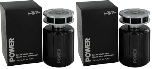 Power by 50 Cent for Men - 3.4 Ounce EDT Spray (Pack of 2)